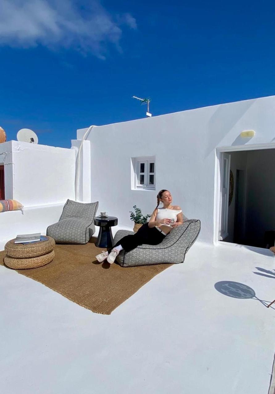 Mykonos Be Chic Luxury Mansion Villa Mykonos Town Eksteriør billede