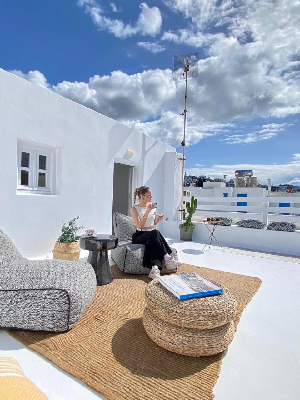Mykonos Be Chic Luxury Mansion Villa Mykonos Town Eksteriør billede